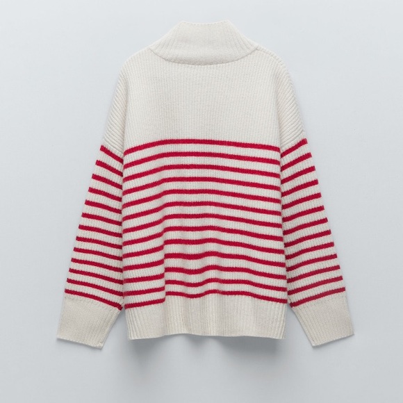 ZARA 💯 wool striped sweater - Picture 7 of 9